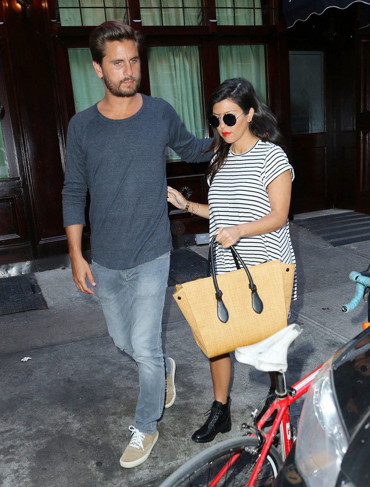 Kourtney Kardashian is Back in NYC, Carrying a Celine Tote - PurseBlog