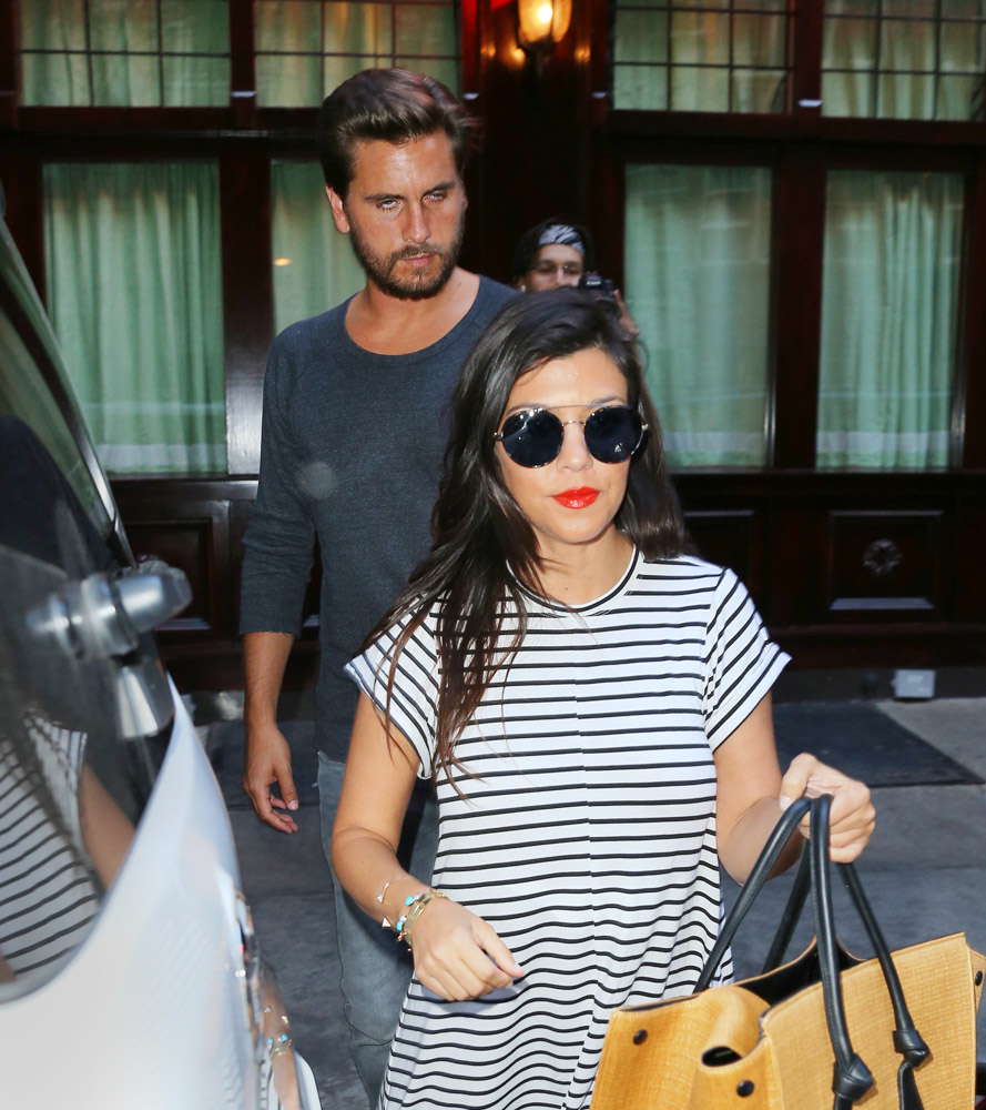 Kourtney Kardashian is Back in NYC, Carrying a Celine Tote - PurseBlog