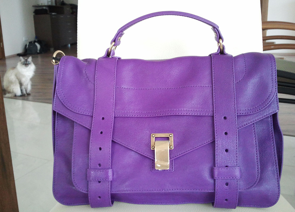 Proenza Schouler PS1 Purple Bag
