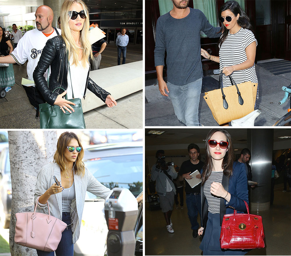 The 10 Best Celebrity Bag Looks of Summer 2014 PurseBlog