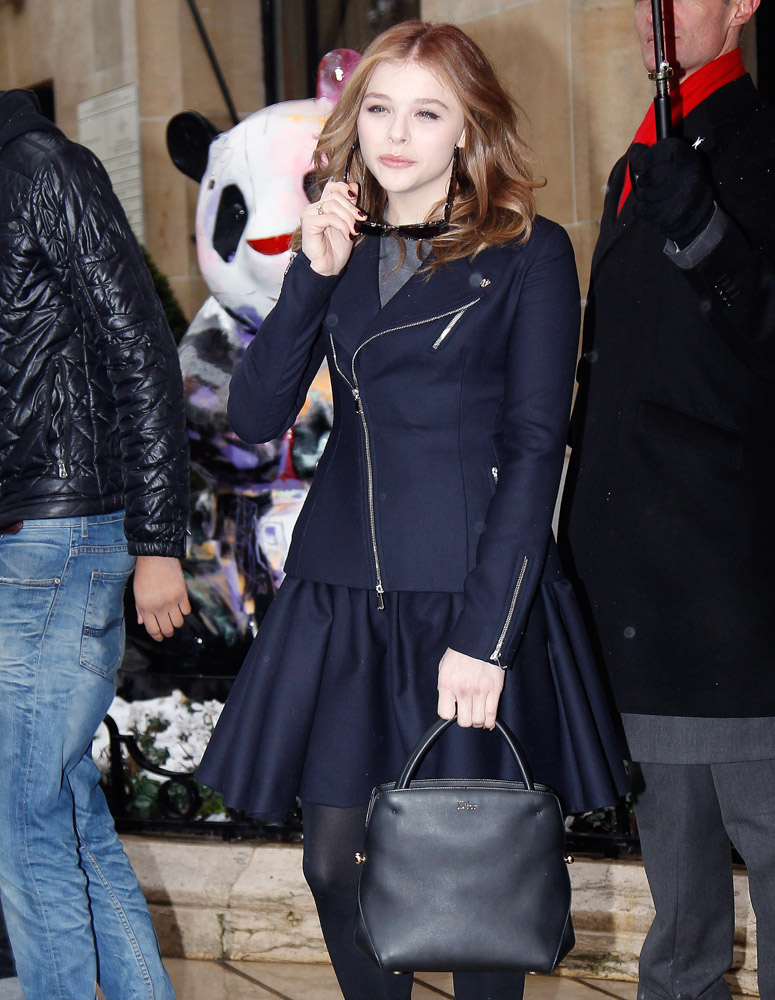 The Many Bags of Chloe Moretz - PurseBlog