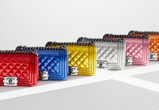 Chanel Boys Bags Rainbow