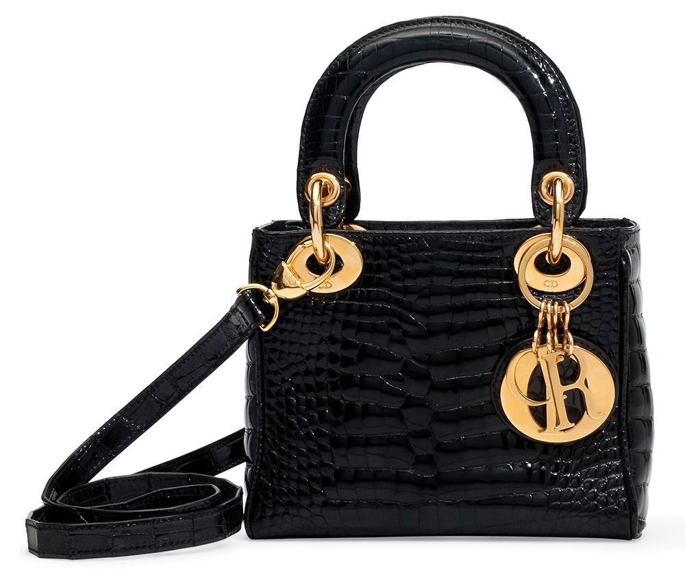 Christian Dior Crocodile Lady Dior bag