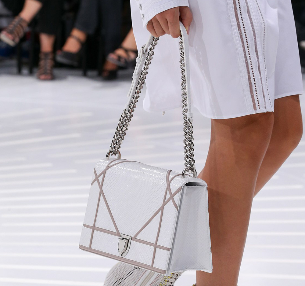 Dior’s Spring 2015 Collection is Full of Sharp Shoulder Bags - PurseBlog