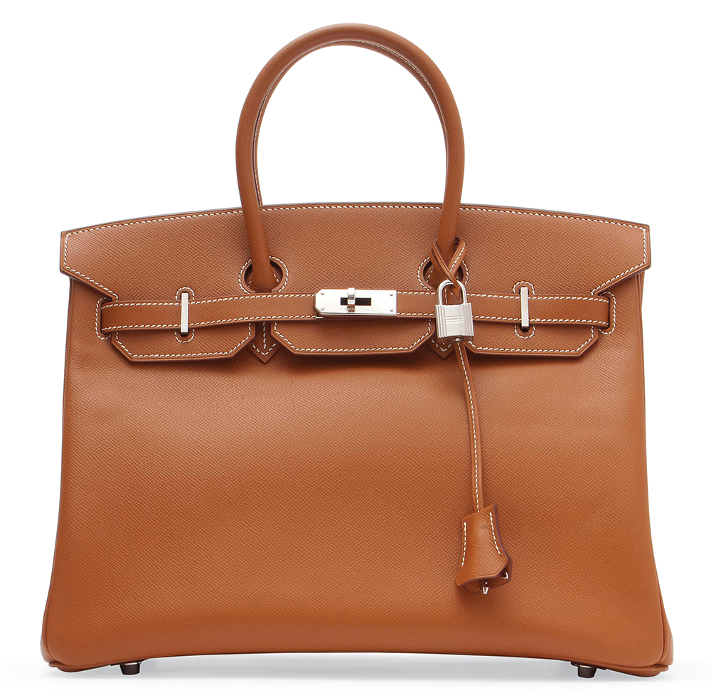 Hermes Gold Leather Birkin
