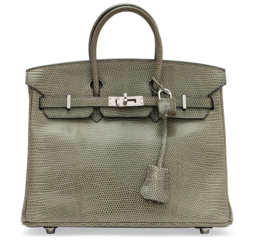 Hermes Lizard Birkin Bag