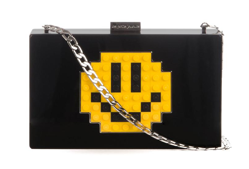 Les Petit Joueurs Grace Smile Perspex Clutch