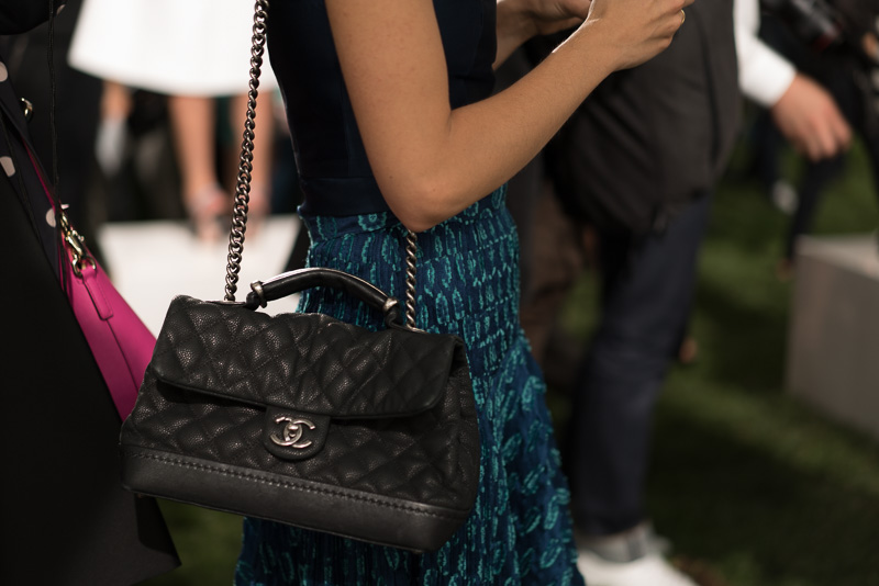 chanel quilted satchel