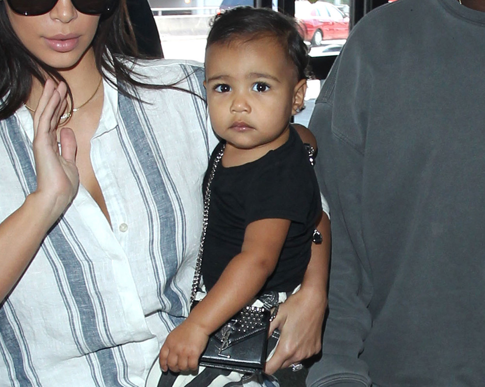 Kim Kardashian got mini Louis Vuitton bags for her daughters and