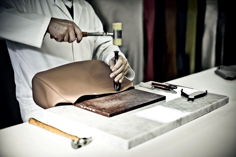 dior bag making