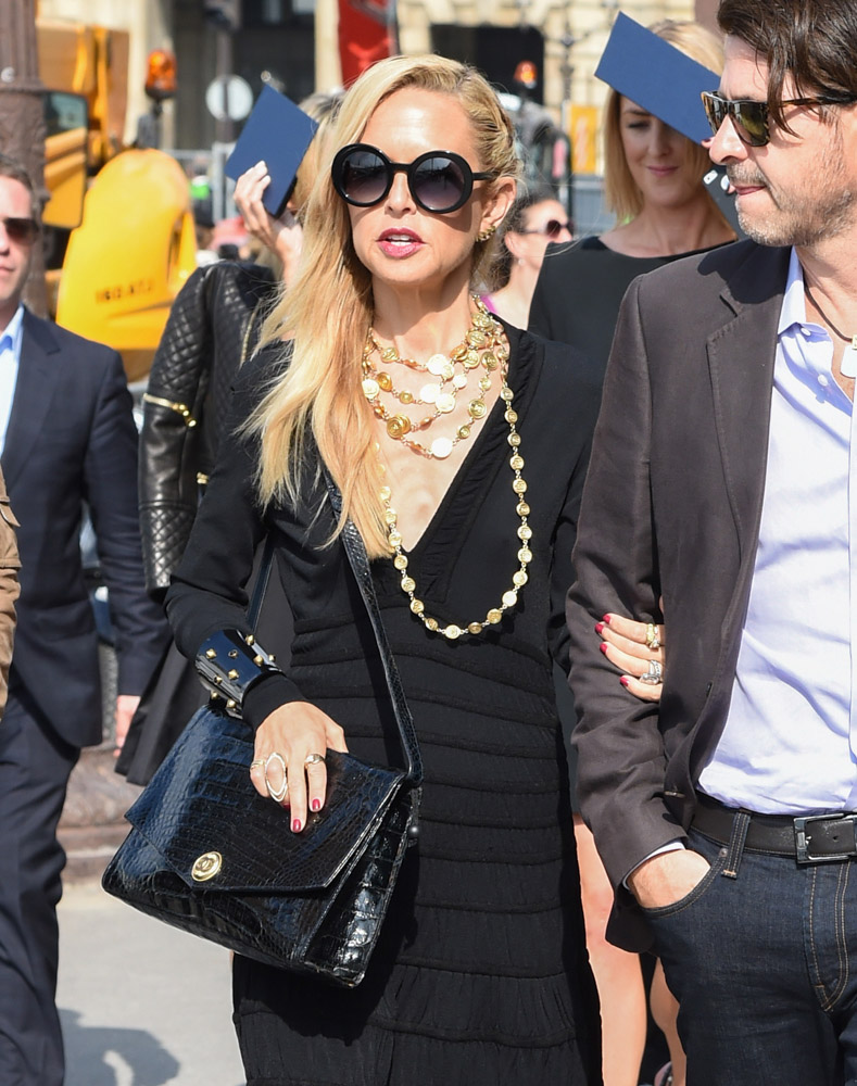 75+ Bags and the Celebs Who Carried Them at Paris Fashion Week Spring 2015  - PurseBlog