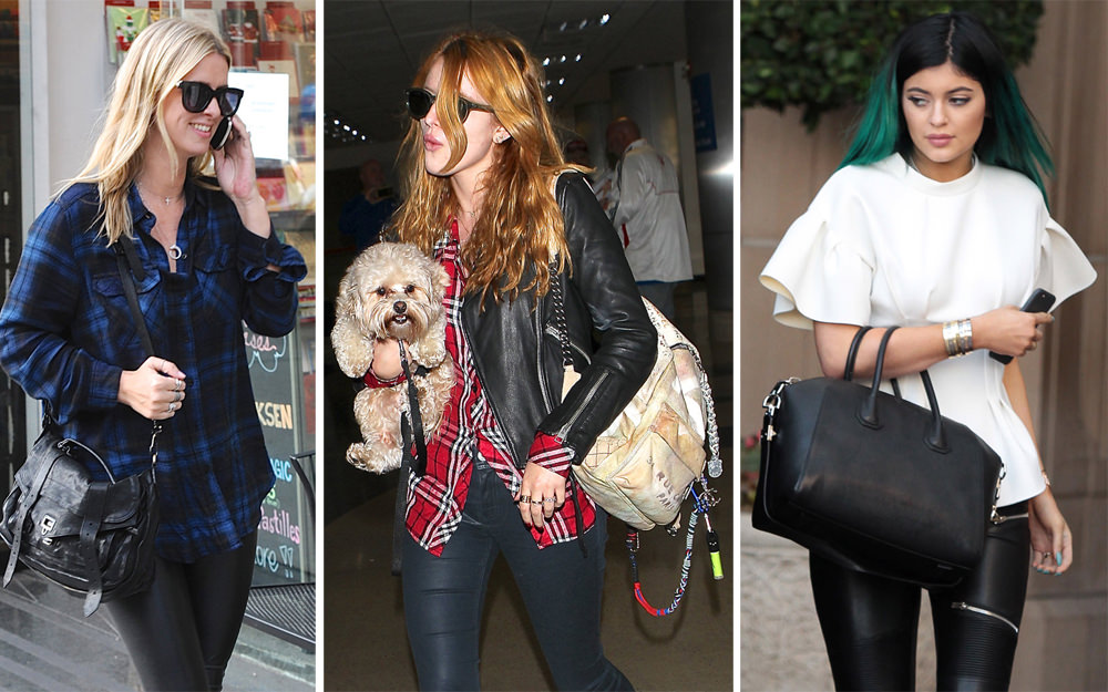 balenciaga bag and celebrities