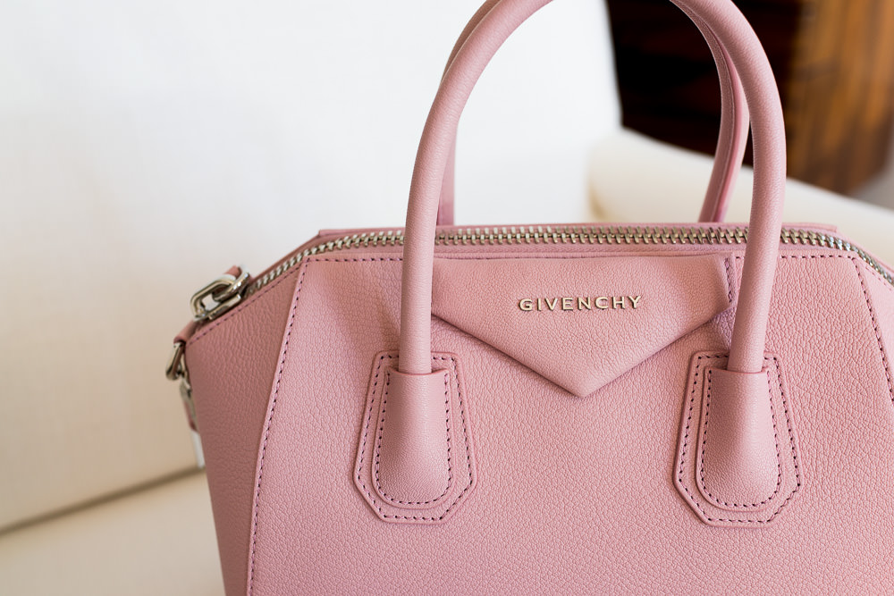 pink antigona bag