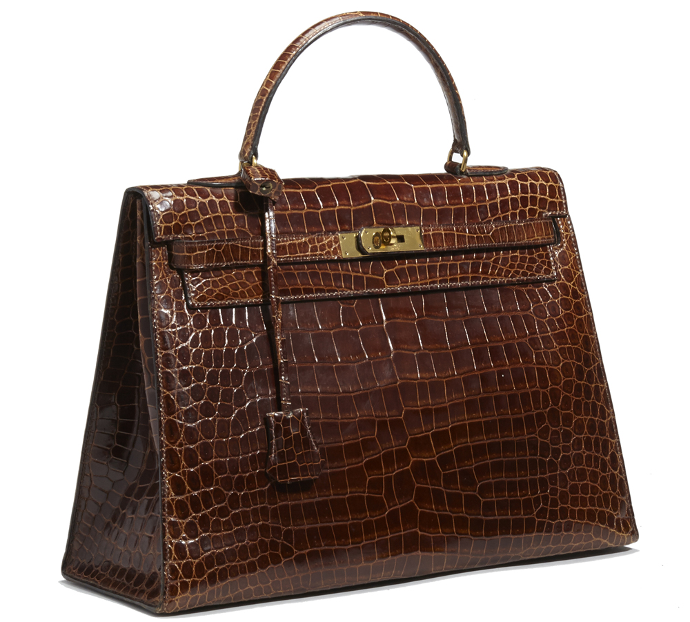 Hermes Crocodile Kelly Bag