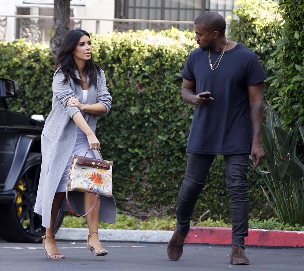 Kanye Gave Kim Kuestionable Birkin for Khristmas