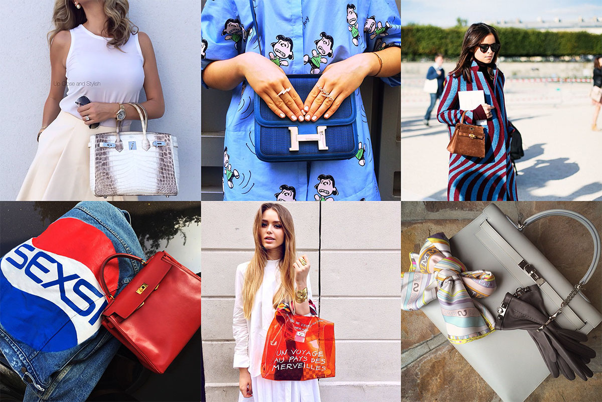 hermes bags instagram