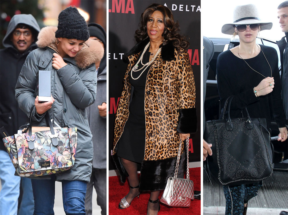 The Best Celebrity Bag Picks of Last Week, Including Aretha Franklin's  Chanel - PurseBlog