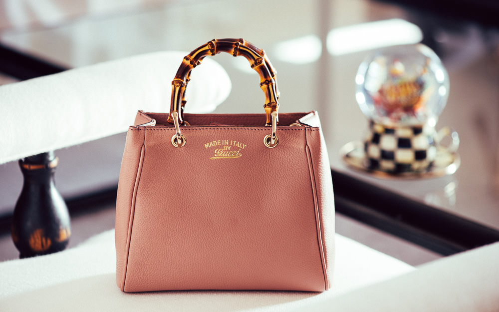 Gucci Bamboo Shopper Mini Top Handle. $1,350 via Gucci.