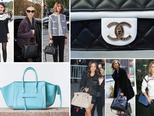 50+ Bags and the Celebrities Who Carried Them at New York Fashion Week Fall  2014 - PurseBlog
