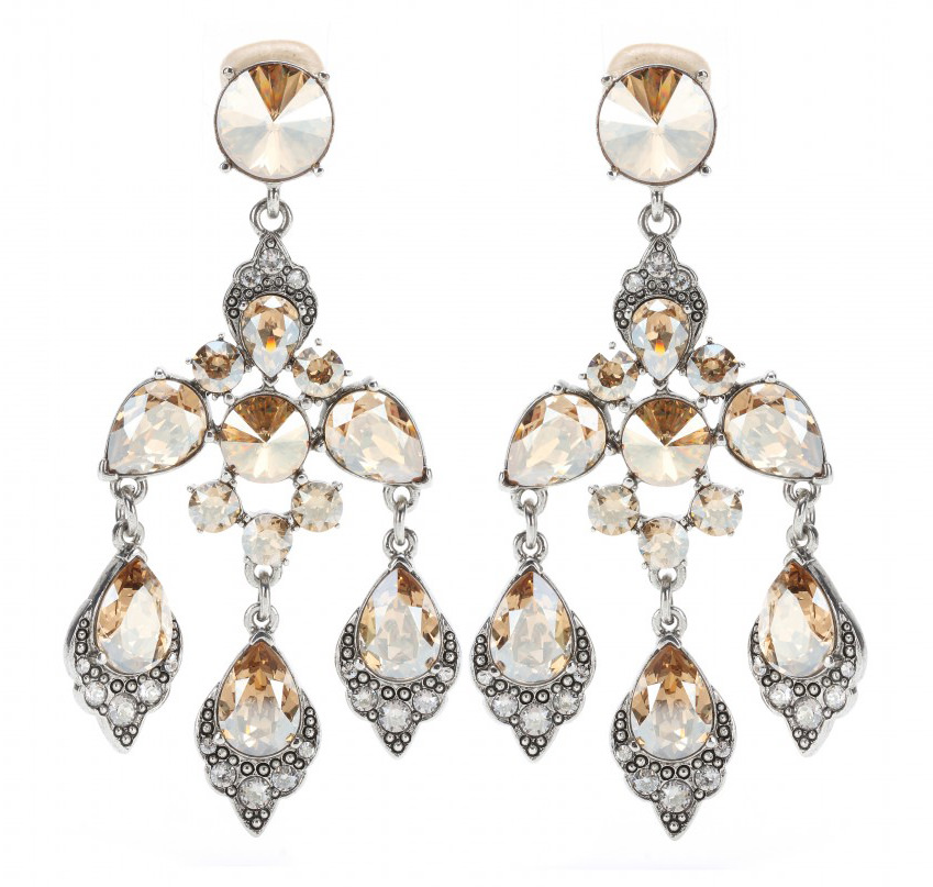 Oscar De La A Chandelier Clip Earrings Purseblog Oscar De La A Chandelier Clip Earrings