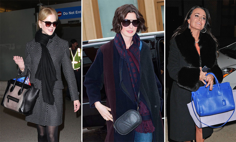 How Celebrities Carry The Saint Laurent Classic Monogram Bag, Bragmybag