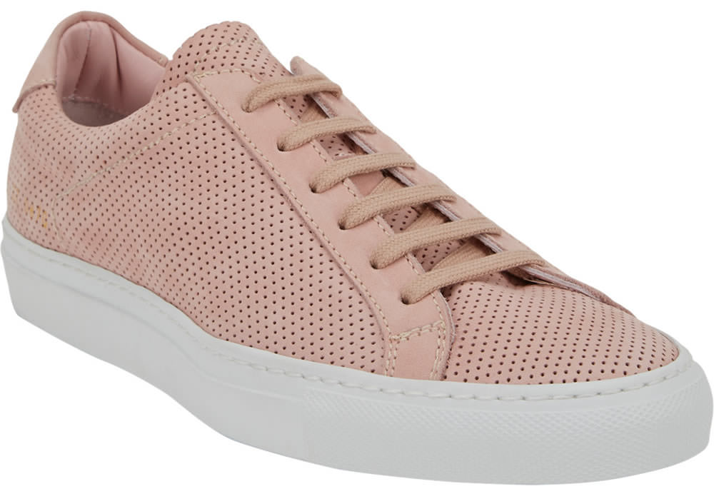 common projects perforated sneakers