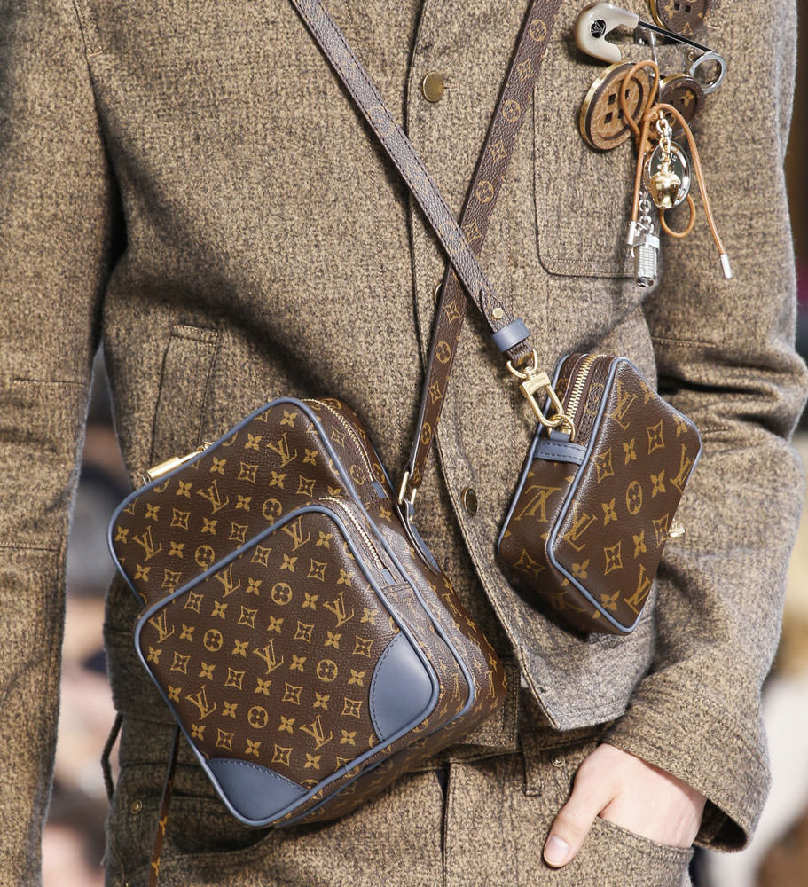 Monogram Makes a Major Comeback at Louis Vuitton's Fall 2015 Menswear ...