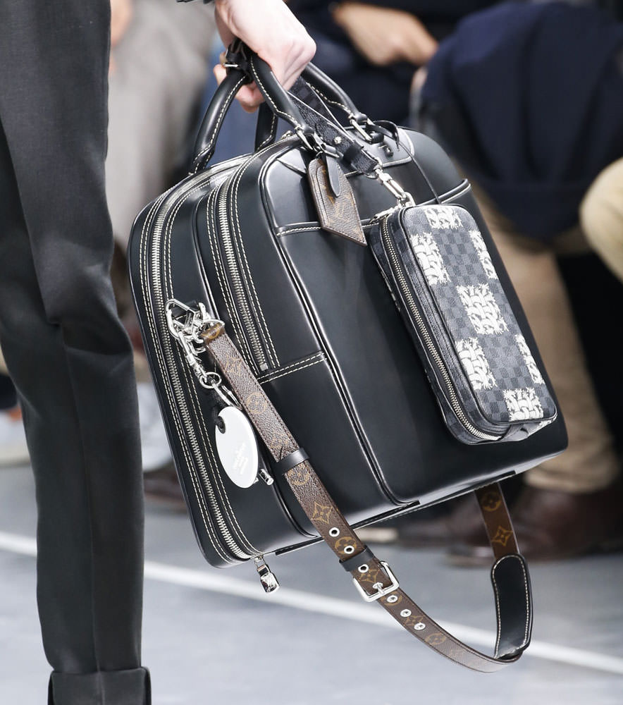 Monogram Makes a Major Comeback at Louis Vuitton's Fall 2015 Menswear Show  - PurseBlog