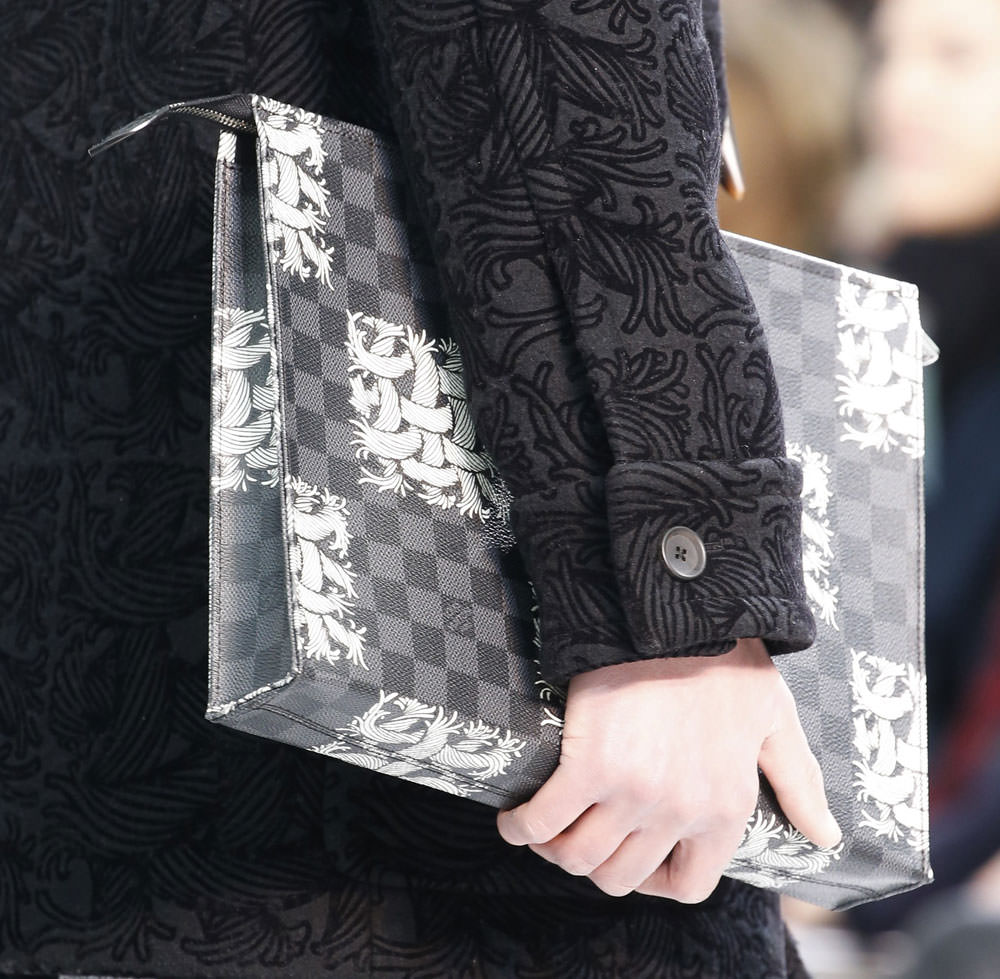 Monogram Makes a Major Comeback at Louis Vuitton's Fall 2015 Menswear Show  - PurseBlog