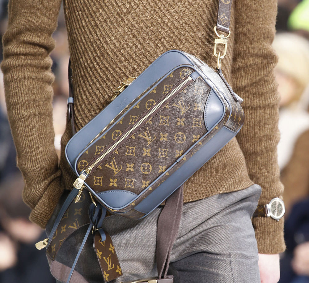 Monogram Makes a Major Comeback at Louis Vuitton’s Fall 2015 Menswear Show - PurseBlog