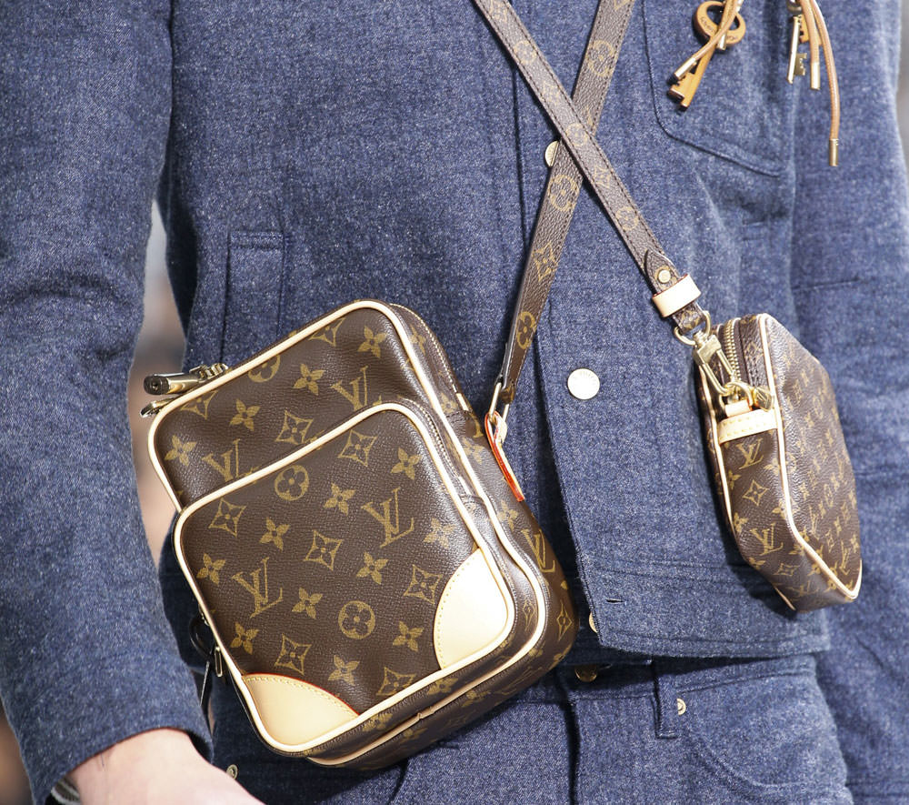 Monogram Makes a Major Comeback at Louis Vuitton's Fall 2015 Menswear Show  - PurseBlog