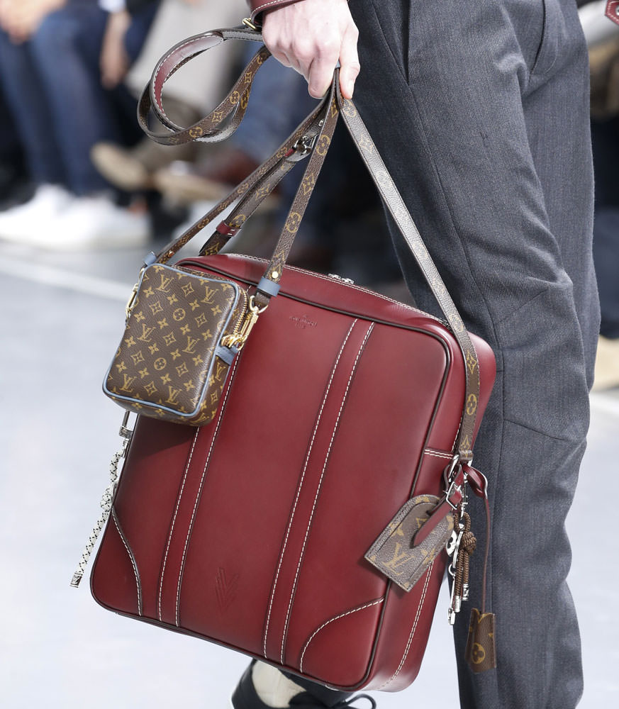 Monogram Makes a Major Comeback at Louis Vuitton’s Fall 2015 Menswear Show - PurseBlog