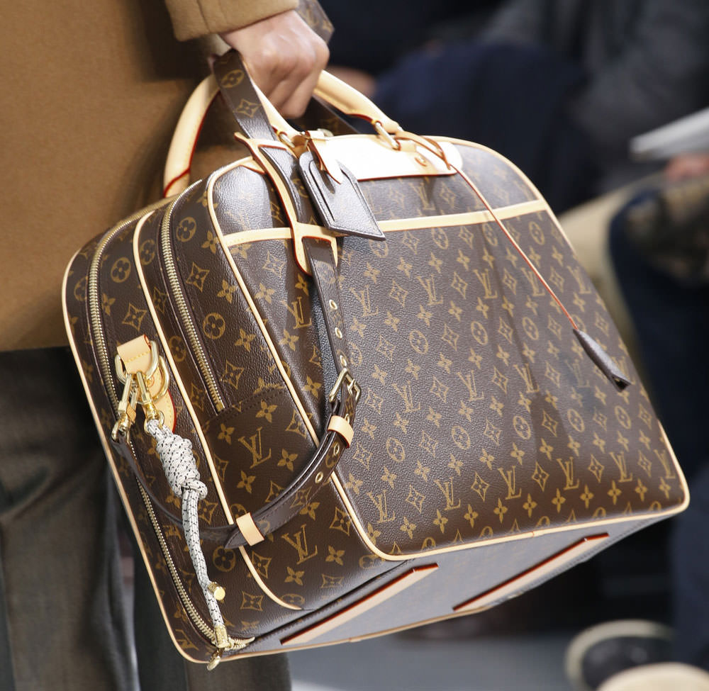 Monogram Makes a Major Comeback at Louis Vuitton's Fall 2015 Menswear ...