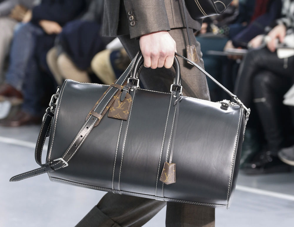 Monogram Makes a Major Comeback at Louis Vuitton's Fall 2015 Menswear Show  - PurseBlog