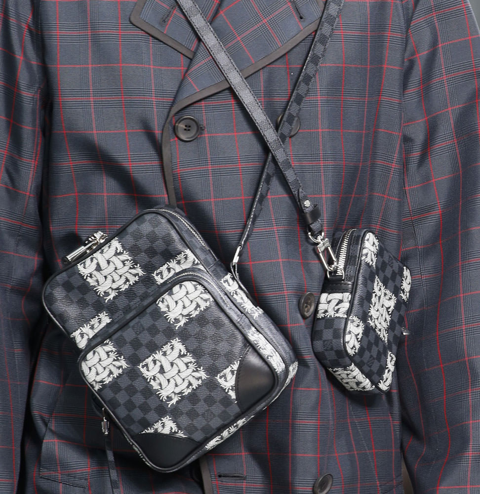 Monogram Makes a Major Comeback at Louis Vuitton's Fall 2015 Menswear Show  - PurseBlog