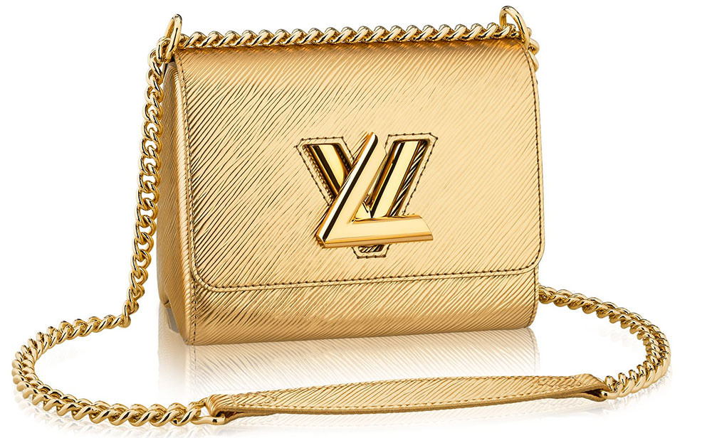 louis vuitton clutch gold