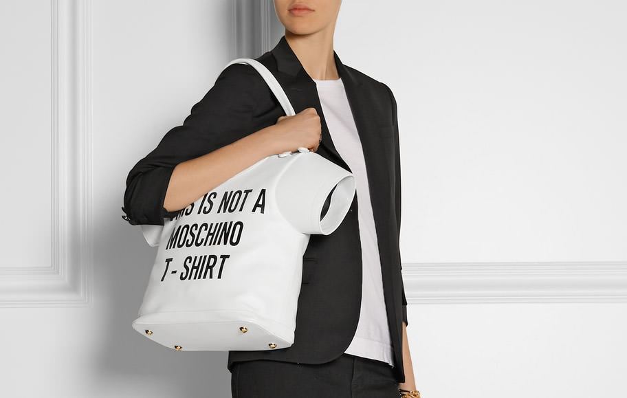 moschino shirt bag