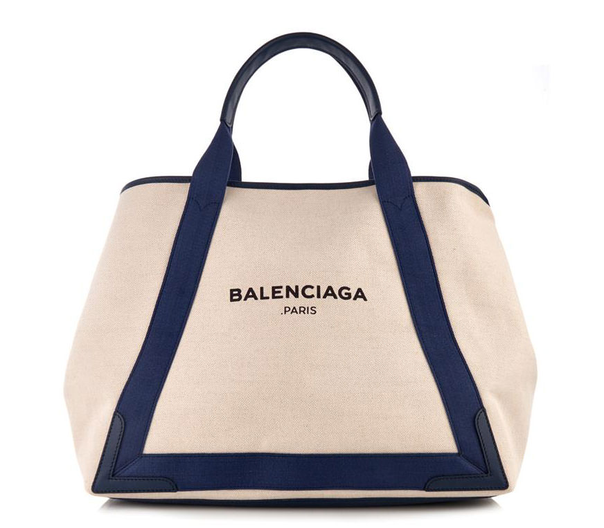 Ready Or Not Logo Bags Are Primed For A Comeback Purseblog Balenciaga Cabas M Canvas Tote