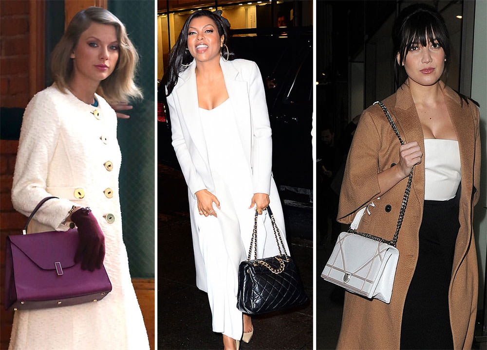 Celebs Slide Into the New Year With Their Best Bags - PurseBlog