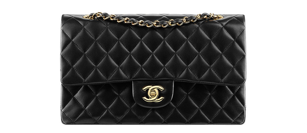 Chanel Classic Jumbo Black Gold