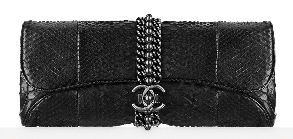 Chanel-Python-Evening-Clutch