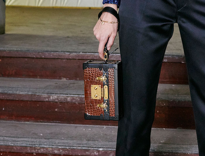 Monogram Makes a Major Comeback at Louis Vuitton's Fall 2015 Menswear Show  - PurseBlog