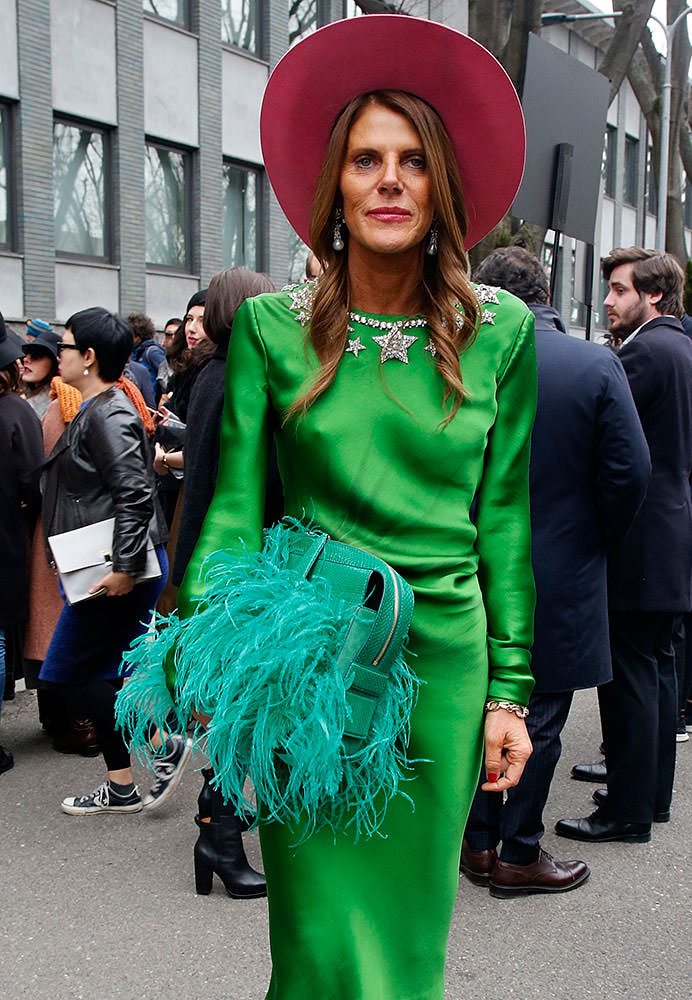 The Many Bags of Milan Fashion Week Fall 2015's Celebrity Attendees -  PurseBlog