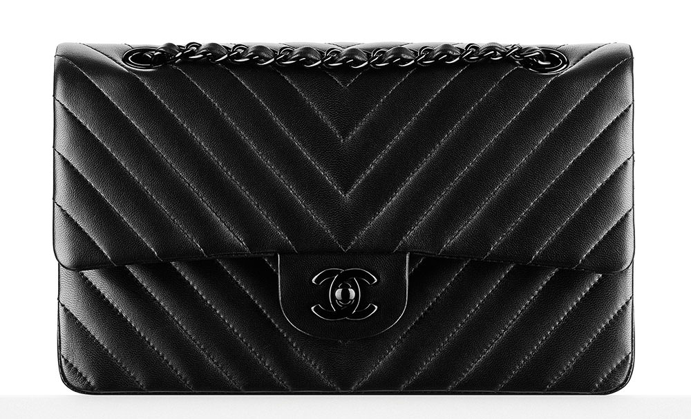 Chanel Small Black Quilted Lambskin Color Match Flap by Ann's Fabulous Finds