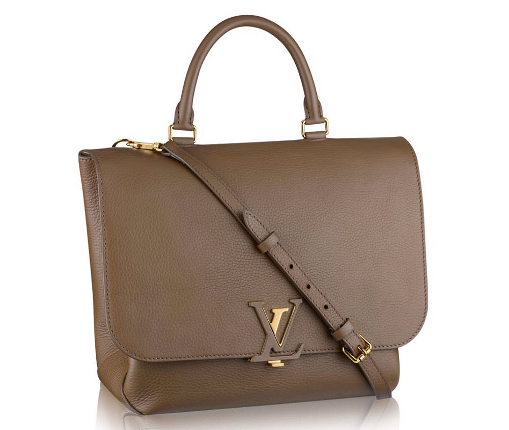 Louis Vuitton Denim Volta Taurillon Leather LV Bag