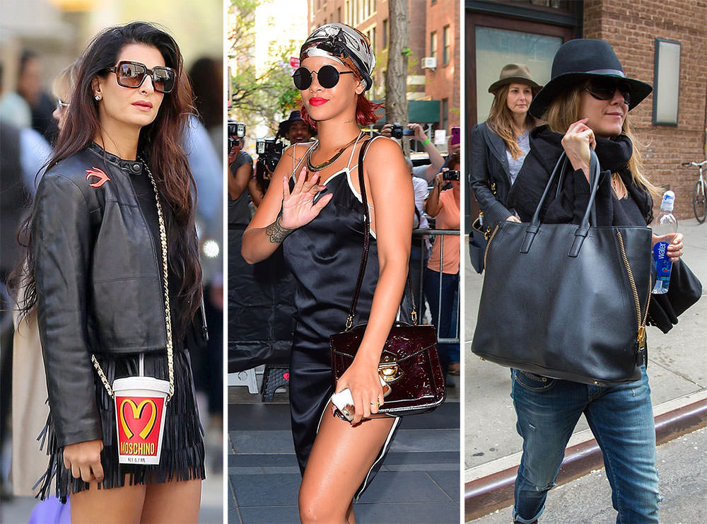 All the handbags your favourite celebrities are carrying right now