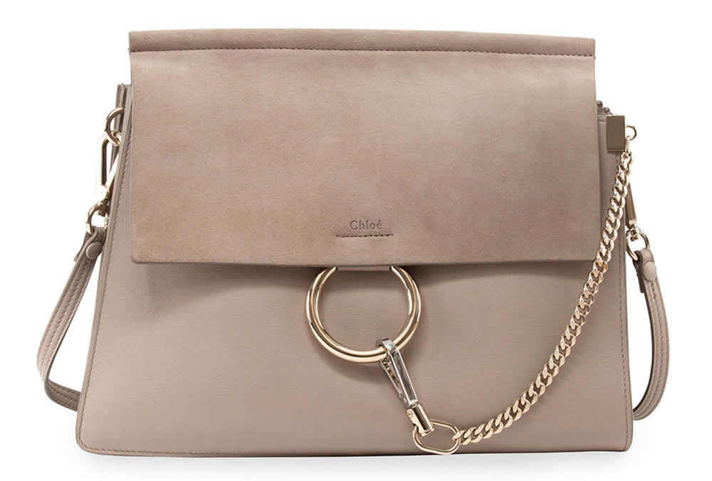 Chloe Faye Medium Flap Shoulder Bag