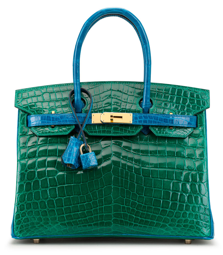 hermes snakeskin bag