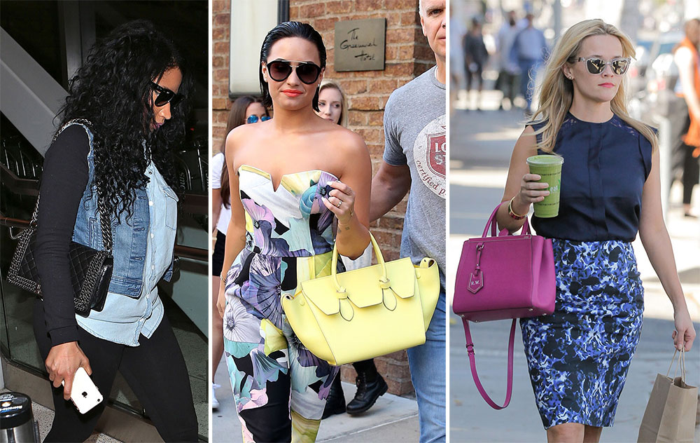 pictures of celebrities with louis vuitton bags