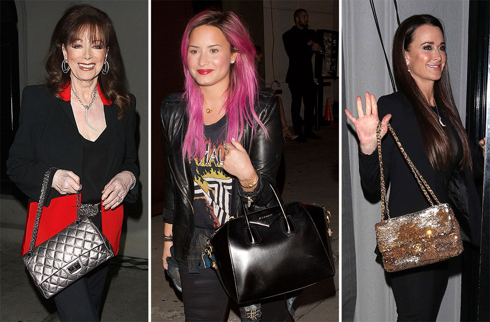 Celebs Keep Warm During Pre-Fall While Carrying Bags from Prada and Versace  - PurseBlog